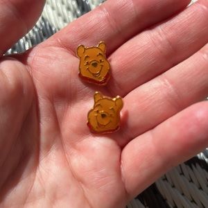 Winnie the Pooh Disney Post Earrings for Pierced Ears Vintage Retro
